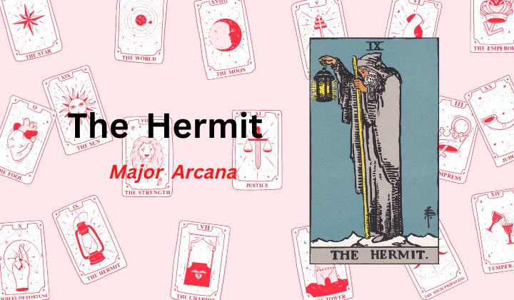 the hermit tarot card major arcana
